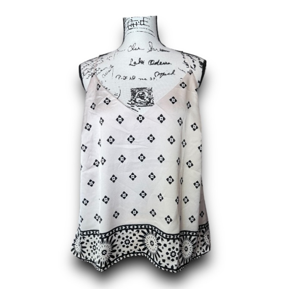 H&M satin top spaghetti straps size XL